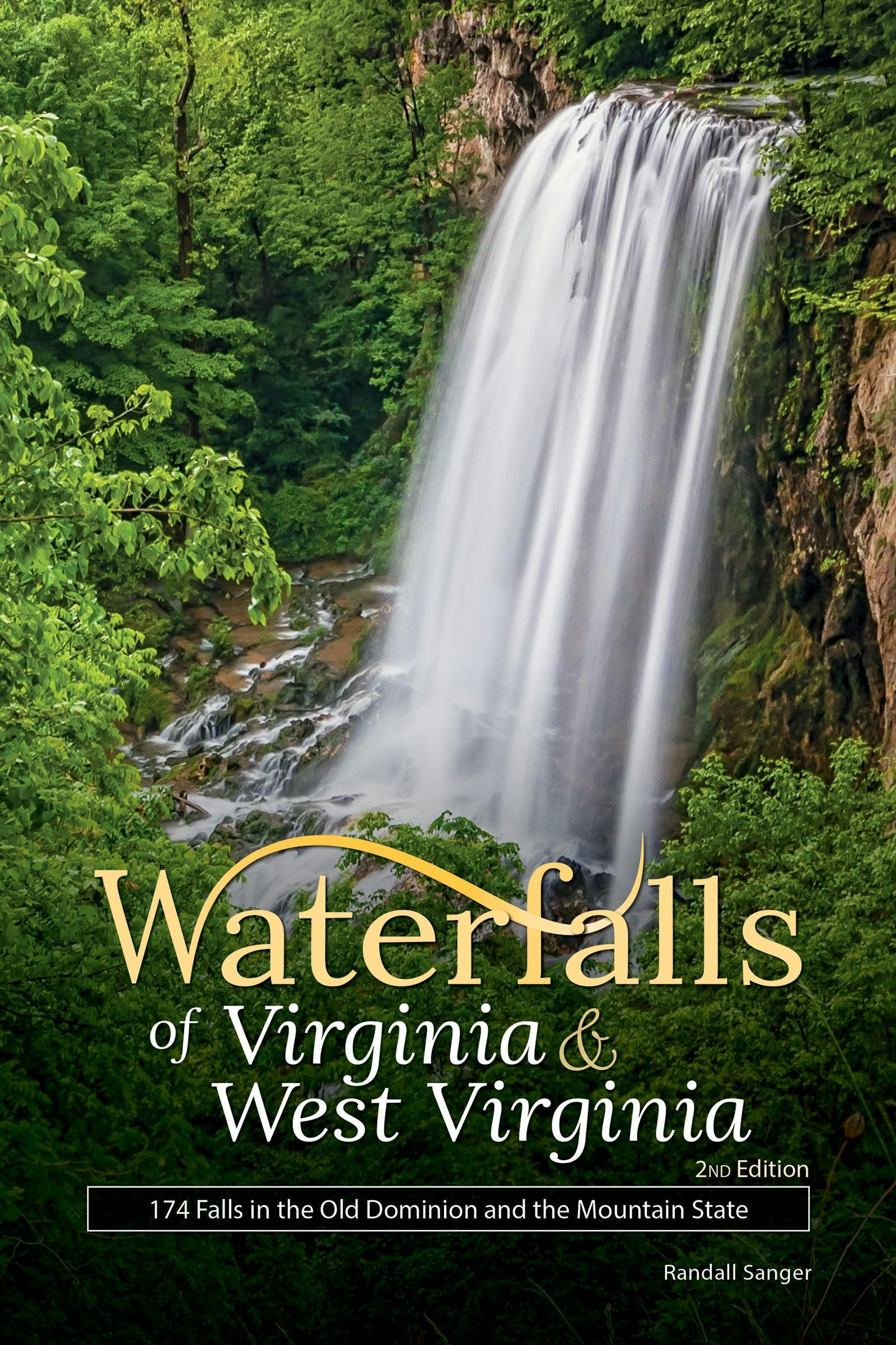 Book cover image for Waterfalls of Virginia & West Virginia ISBN: 9781591937234